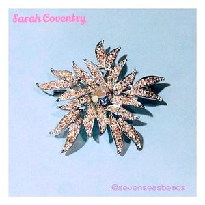 💘Sarah Coventry Atomic Starburst 1950s Brooch